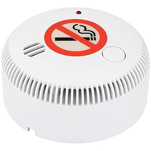 smoke alarm that detects cigarette smoke No-Smoking Alarm detects Cigarette/Cigar/Pipe Smoke