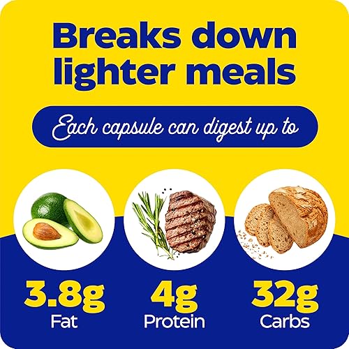 Miniatura 4 de Enzymedica Digest Basic  probióticos enzimas suaves para la salud digestiva descompone carbohidratos grasas y proteínas con proteasa amilasa y liasa