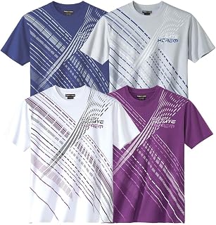 Pack of 4 T-Shirts - Short Sleeve T-Shirts - Available in Plus Sizes from M to 5XL