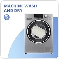 Vista 5 de Toilet Rugs U Shaped Bathroom Rug,Machine Washable Non Slip Quick Dry Super Absorbent Ultra Thin Toilet Mats for Bathroom