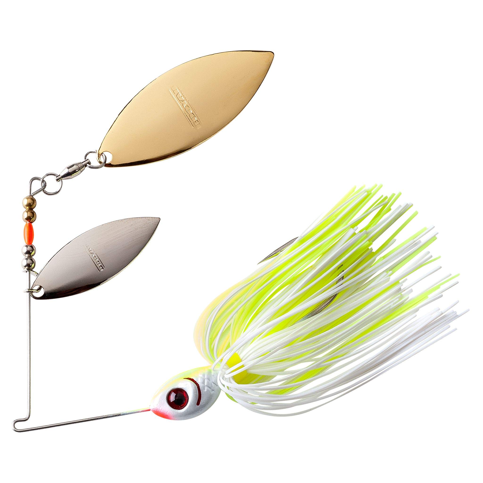 Booyah Blade - Double Willow Blade - White Chartreuse - 3/8 oz — image 1