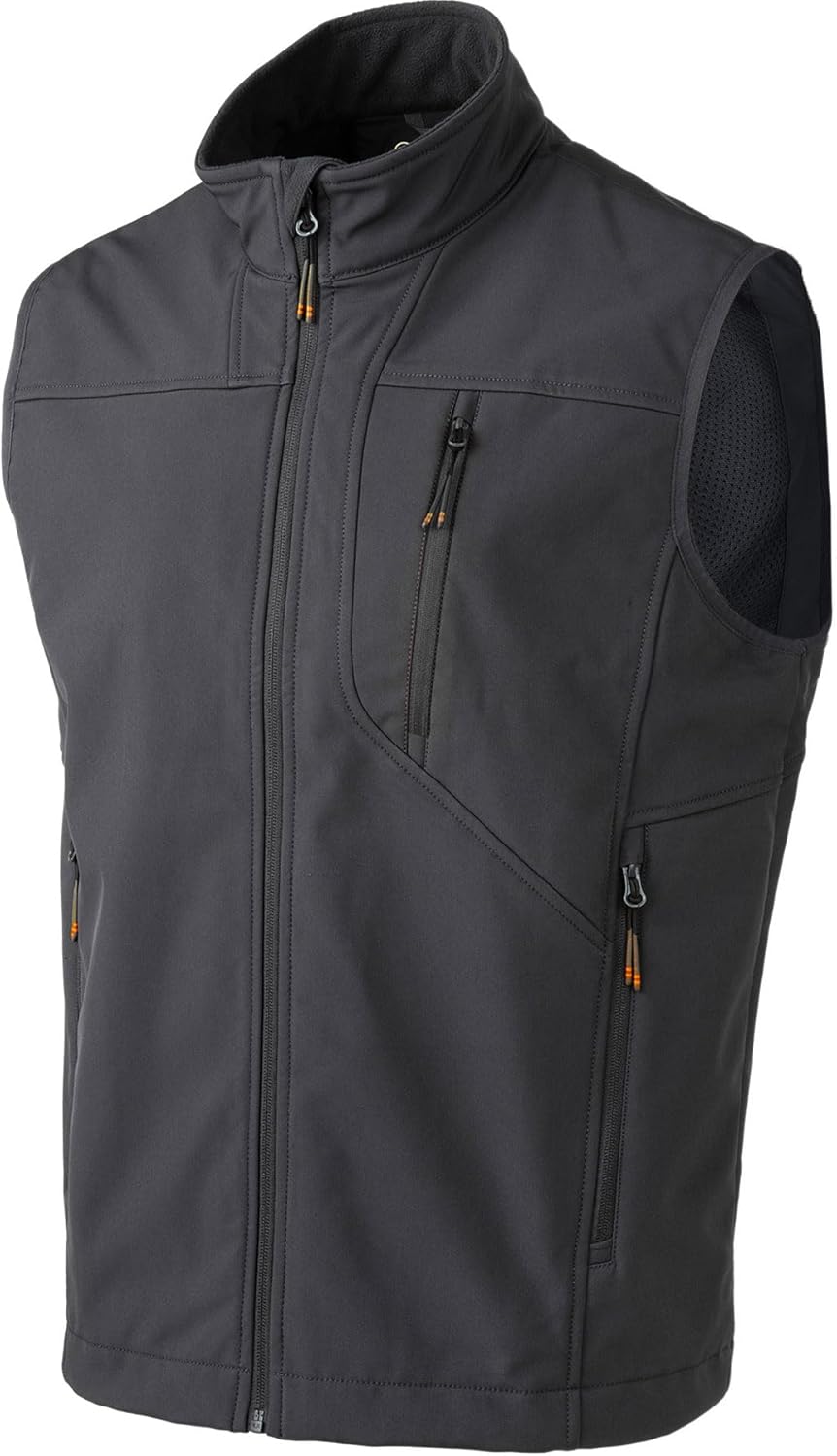 Beretta Men's Daybreak Softshell Outdoor Hiking Upland Hunting Lightweight Wind & Water-Repellent Breathable Mesh Lined Vest