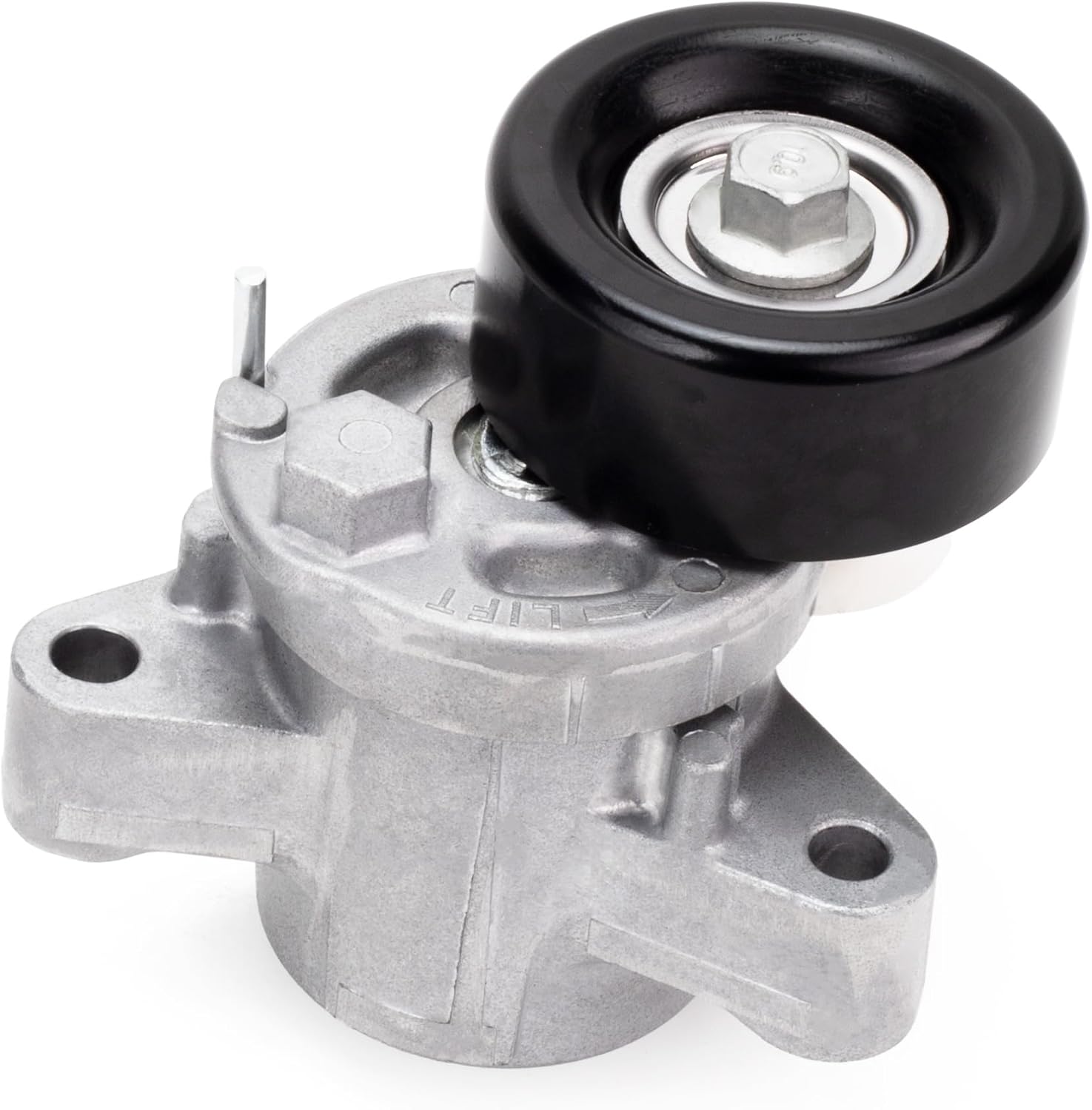 Belt Tensioner Assembly with Pulley Compatible with Mitsubishi Lancer 2013-2017, Outlander 2013-2020, Outlander Sport 2012-2021, RVR 2012-2017, Replace# 1345A090, 39370