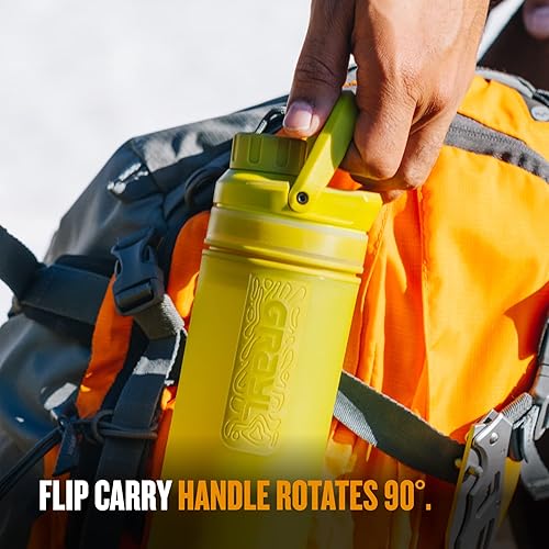 Miniatura 8 de GRAYL UltraPress - Purificador de agua y botella de filtro para senderismo, mochileros y viajes (musgo recolector)