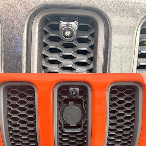 Miniatura 5 de Cámara de visión frontal para Jeep Wrangler JL Rubicon JLU JLR Gladiator JT 2018-2021 Kit de cámara de visión frontal todoterreno orientada hacia