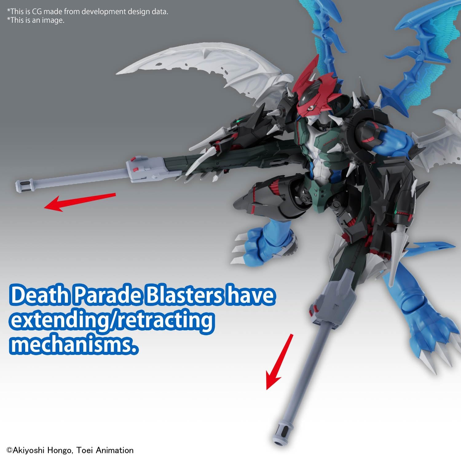 Bandai Hobby - Digimon - (2733962) Paildramon Figure-Rise Standard Amplified Model Kit