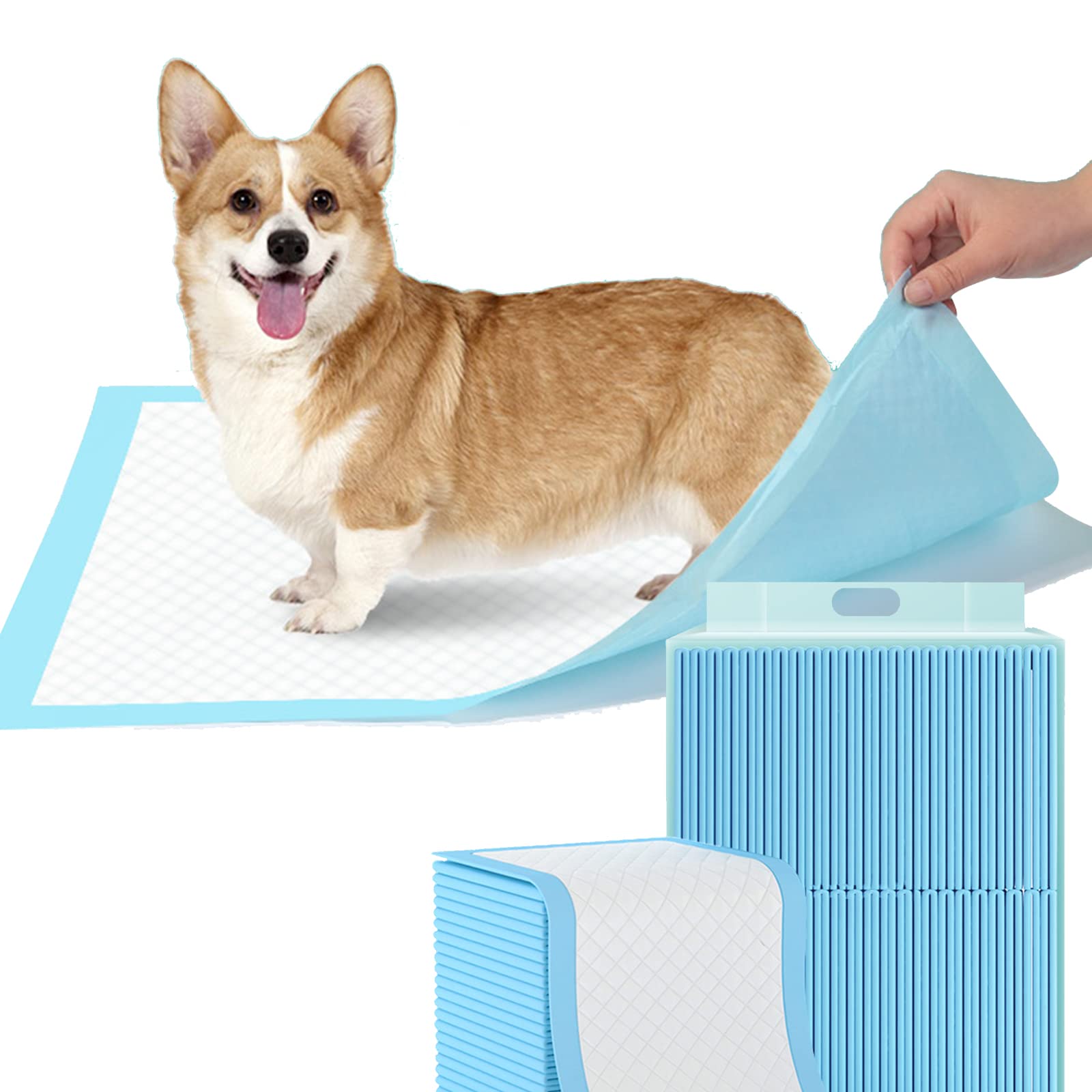 Empapadores Perros Empapadores Desechables Perros Gatos Toallitas De Entrenamiento para Mascotas,Alfombrilla Higiénica De Entrenamiento para Perros,Súper Absorbentes