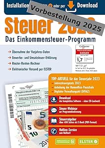ALDI STEUER 2024 für Steuererklärung 2024 am PC. ELSTER Klare