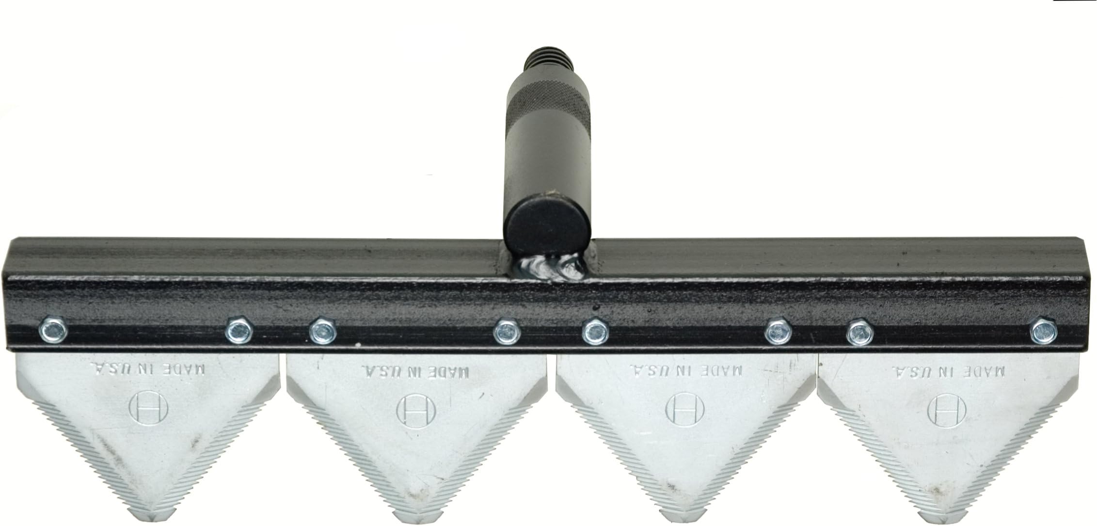 Fire Rake Head with Sheath (Telescopic Handle not included)