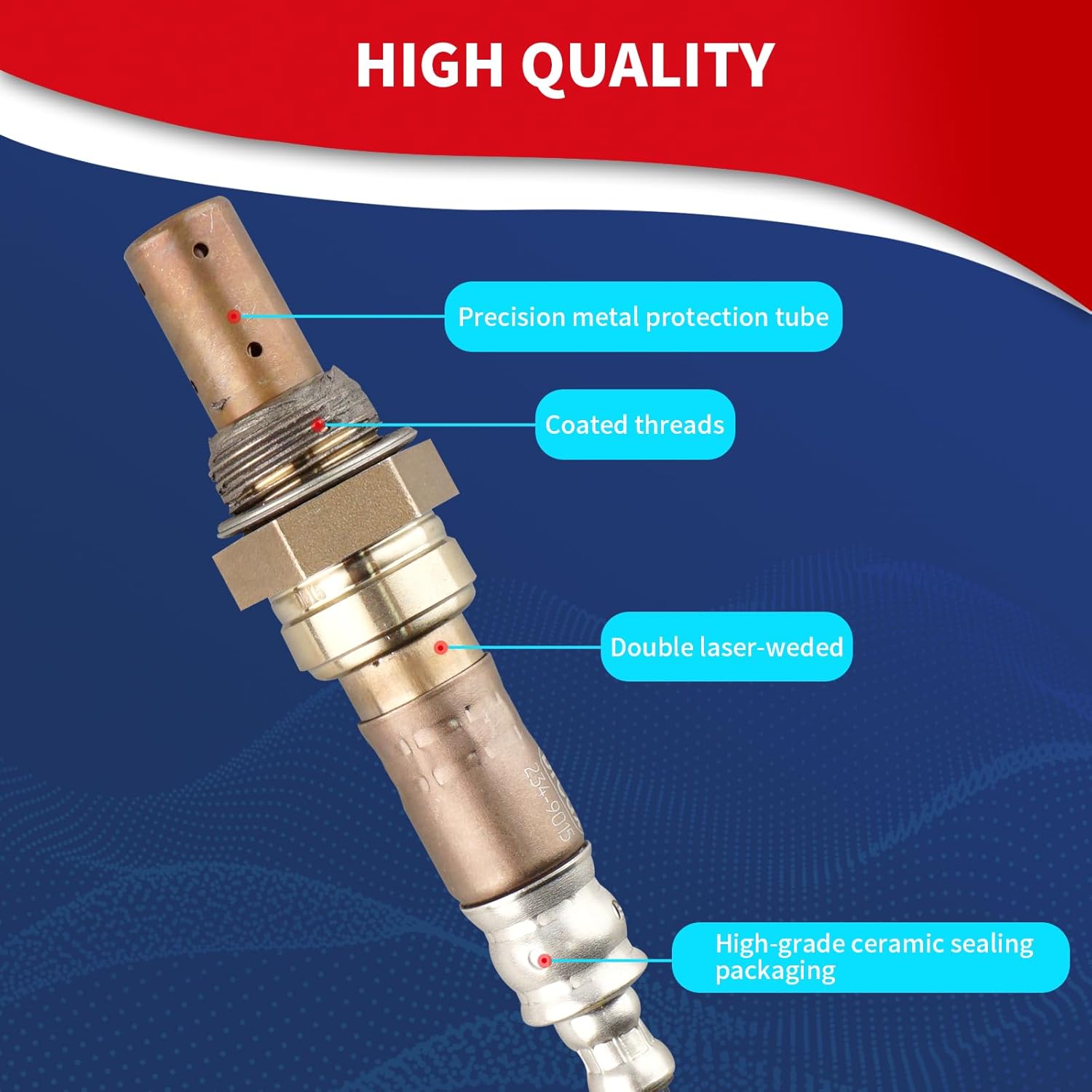 234-9015 Oxygen O2 Sensor Upstream Heated Air Fuel Ratio Compatible with Subaru 2003 2004 Forester Impreza Outback 2003-2006 Baja 2.5L Replace 22641-AA140 22641-AA280