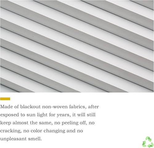 Miniatura 7 de MYshade CEL24WT50C - Persianas celulares opacas y sin cordones, persianas para ventanas fáciles de instalar, 24 pulgadas de ancho x 50 pulgadas de