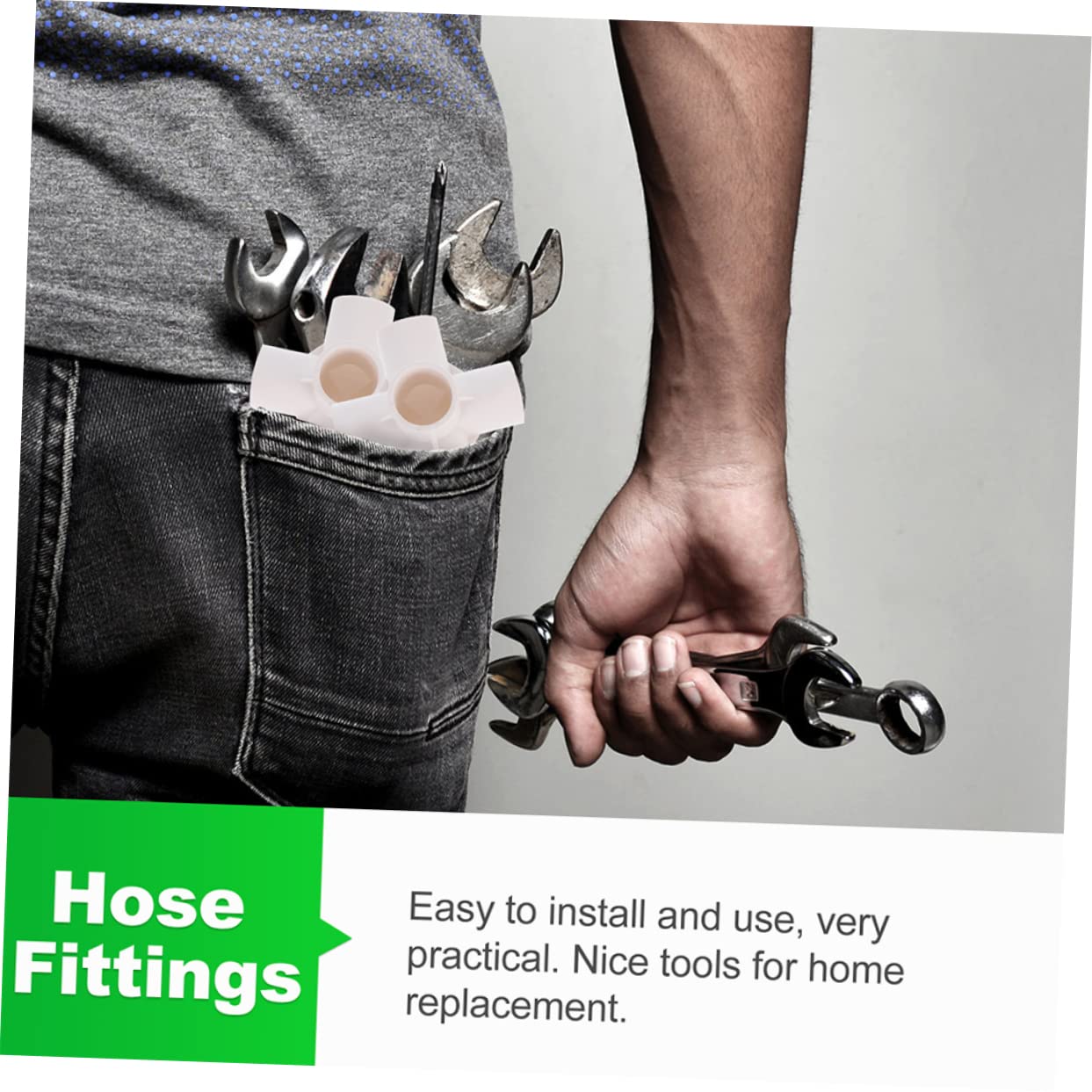 NAMOARLY Diy 12pcs Pvc Right Angle Joints Elbow Fittings Water Supply Pipe Components Green