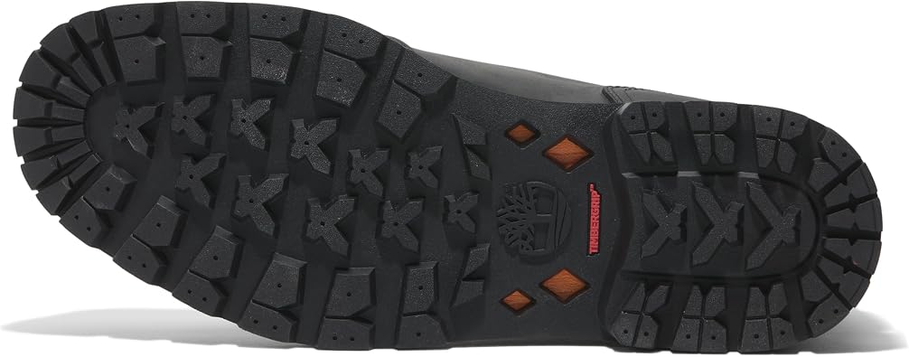 Timberland Men's Britton Road Mid Lace Up Waterproof Chukka Boot, Black Full Grain, 7