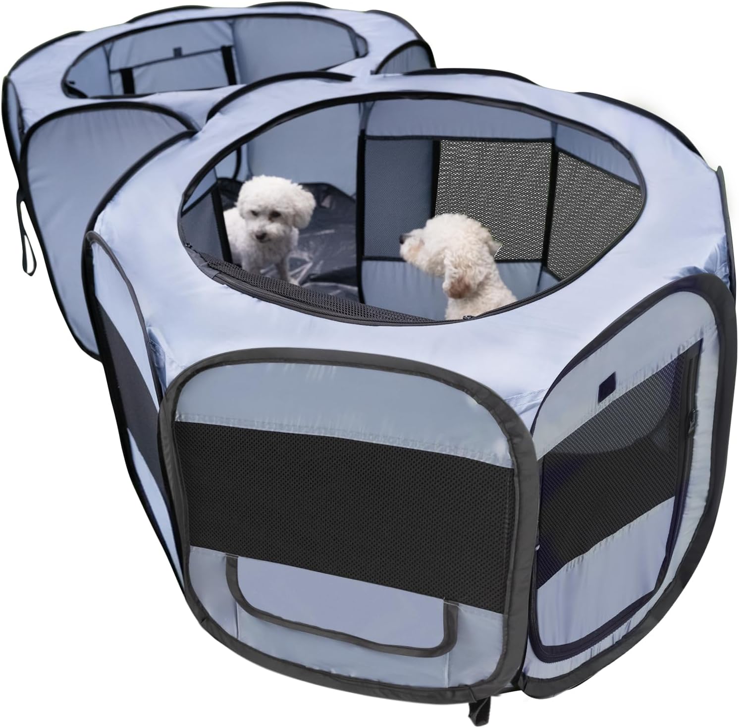 EighteenTek Puppy Playpen Portable Cat Playpen