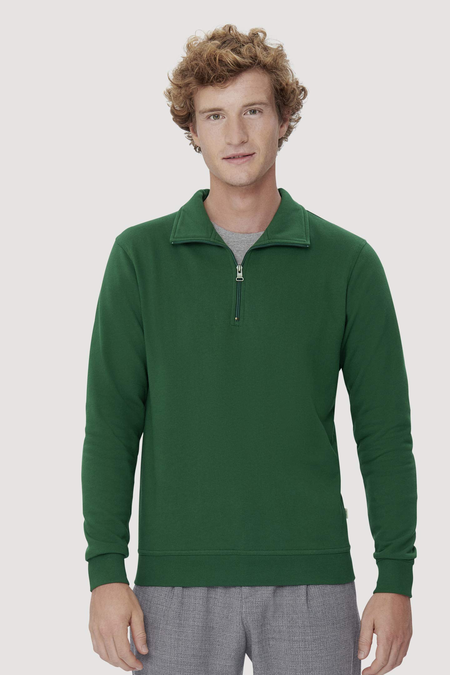 HAKRO 451 72 Zip-Sweat-Shirt Premium