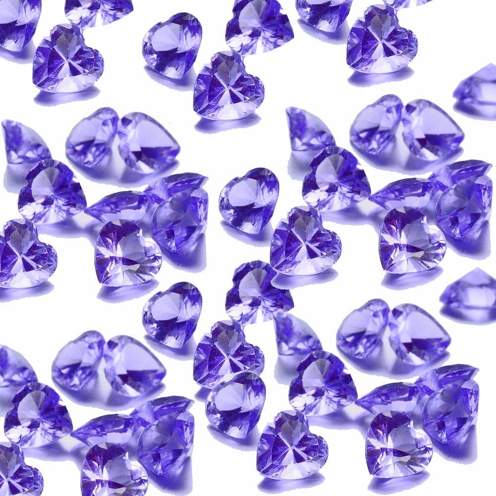 February Birthstone Crystal Heart - 5mm floating charm will fit Living memory lockets and Origami Owl style lockets