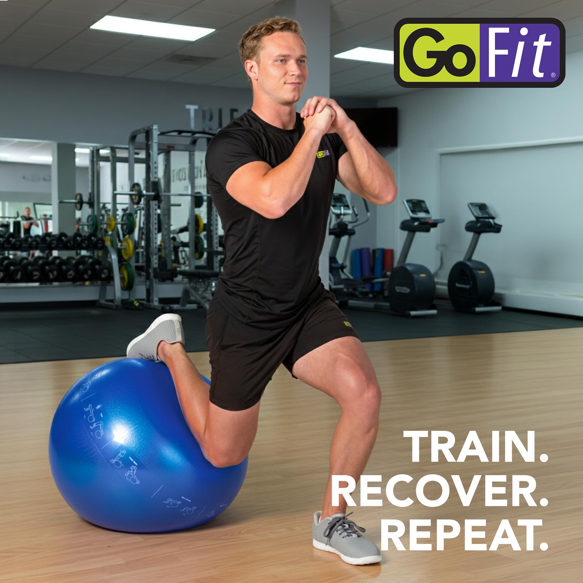 GoFit Professionale - Palla di stabilità Unisex Adulto