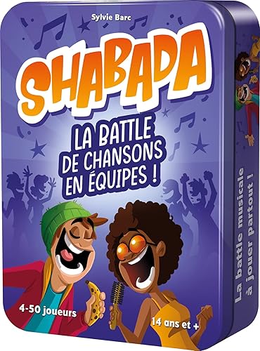 Asmodee - SHABADA - Jeu de Chansons pour Adultes et