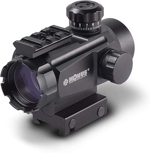Ultimate Review of the Konus Konusight Dot Sight 1x40mm: 4 Reticles, Red/Green Options
