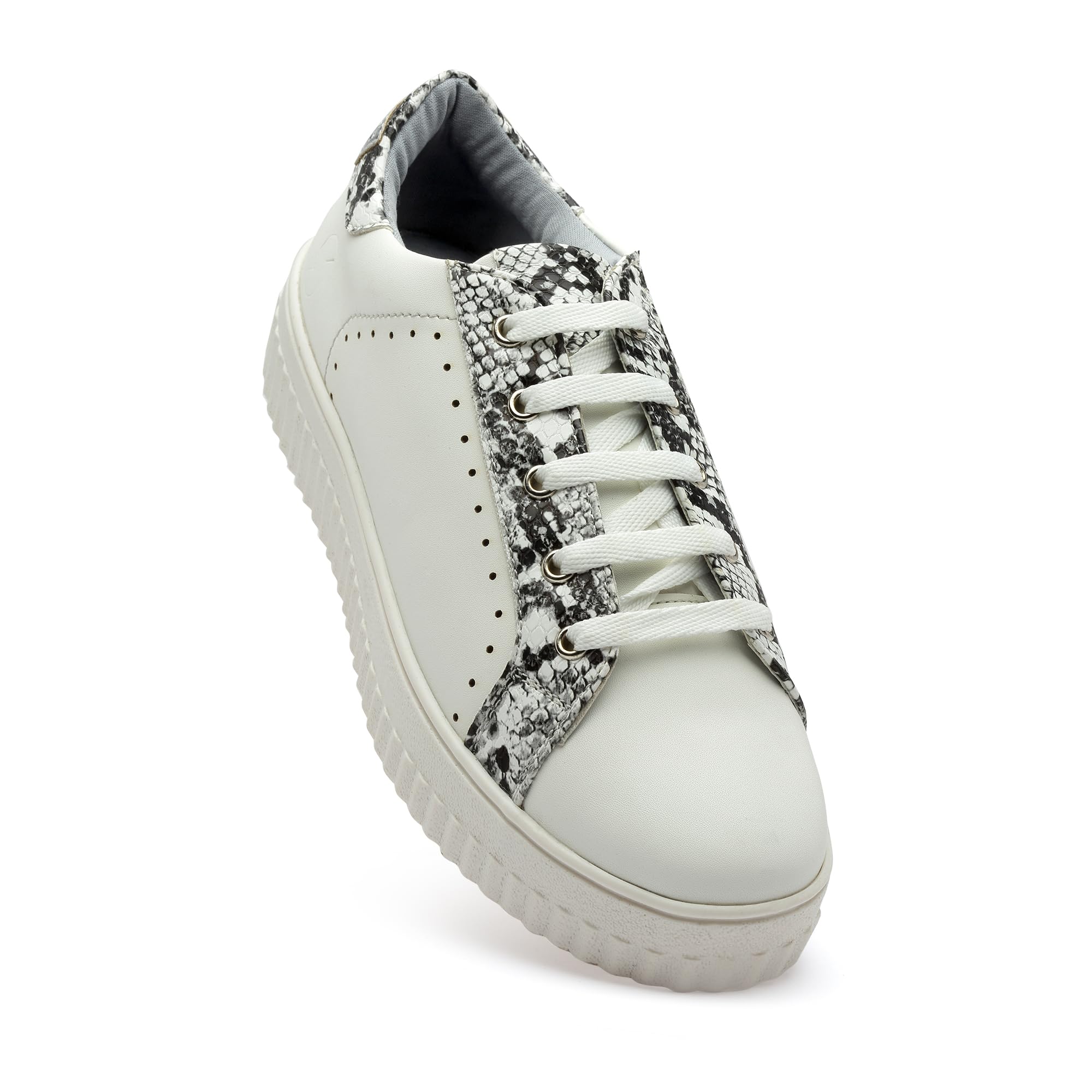 SOLETHREADS Snape | Women Casual Sneakers Shoes | Soft Cushioned Insole | Slip-Resistance | Arch Support| Women Shoes | White | 5UK (B0C63F7DVB) Amazon Price History, Amazon Price Tracker