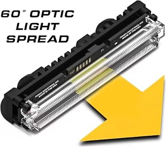 Feniex Q-Surface Mount | 3 Programmable Modes | 5 Colors in One (Red-Blue-Amber-White-Green) | 27 LEDs, Super Bright 3 Watt LEDs, SAE Class 1 | Emergency Warning Lights