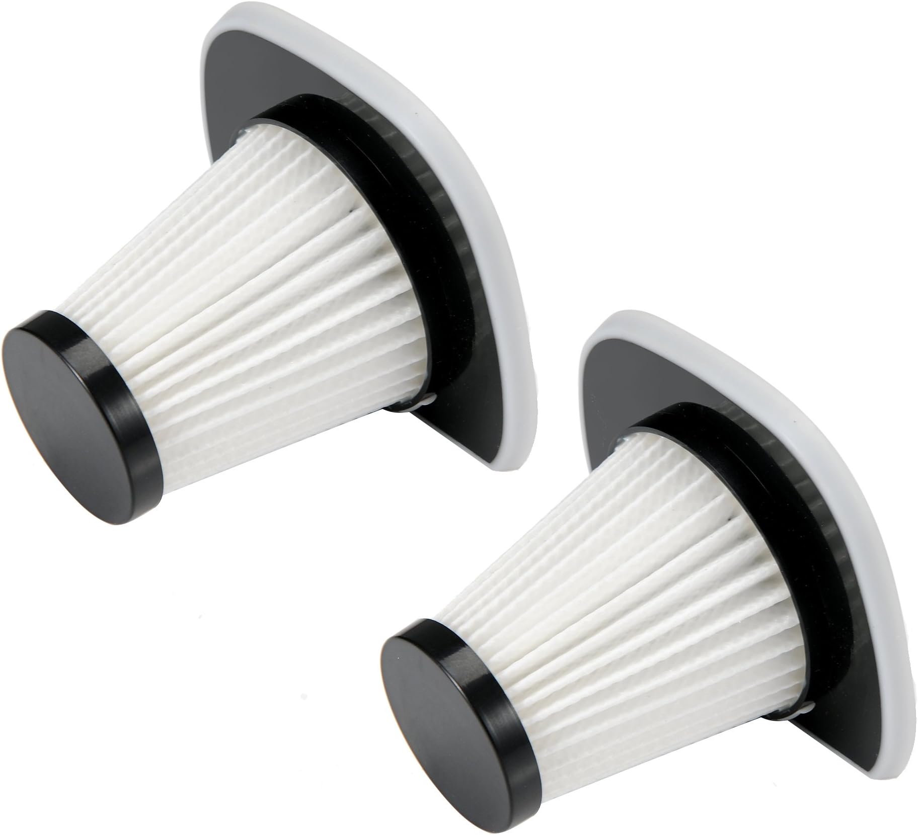 HEPA Filter, DC 12-Volt 75W Wet& Dry Handheld Auto Vacuum Cleaner accessories, Washable,White¡­