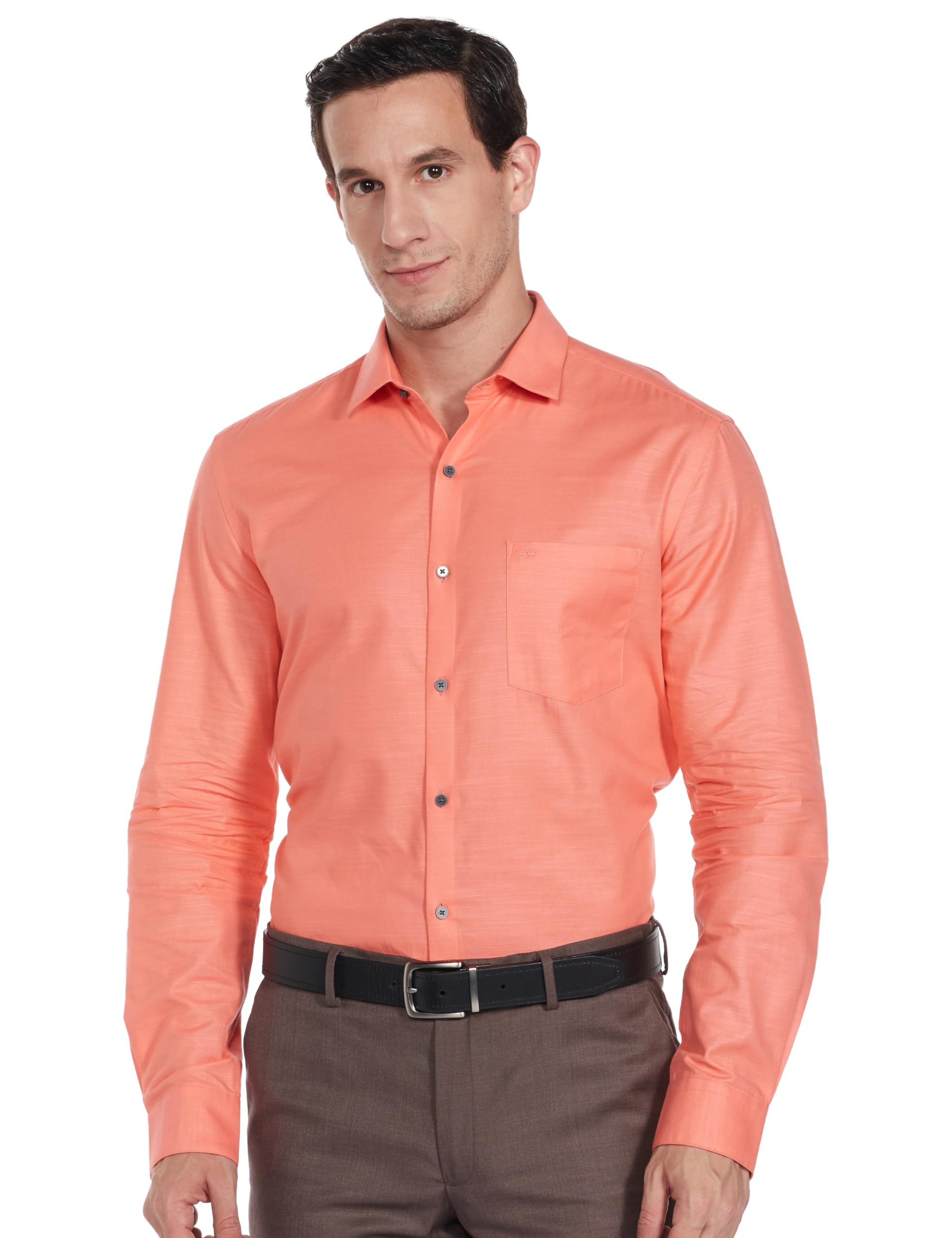 arrow Men's Solid Slim Fit Shirt-picture-25