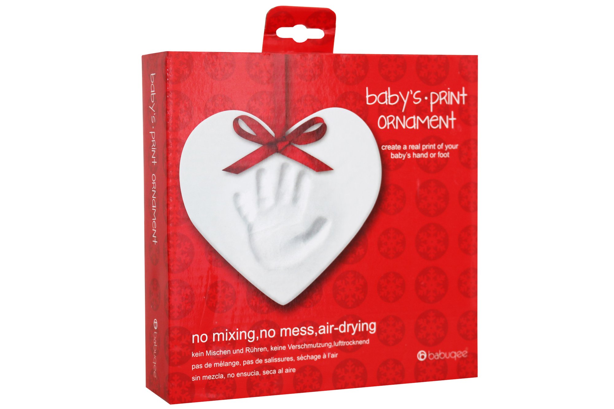 babuqee Baby's Print (Ornament Heart)
