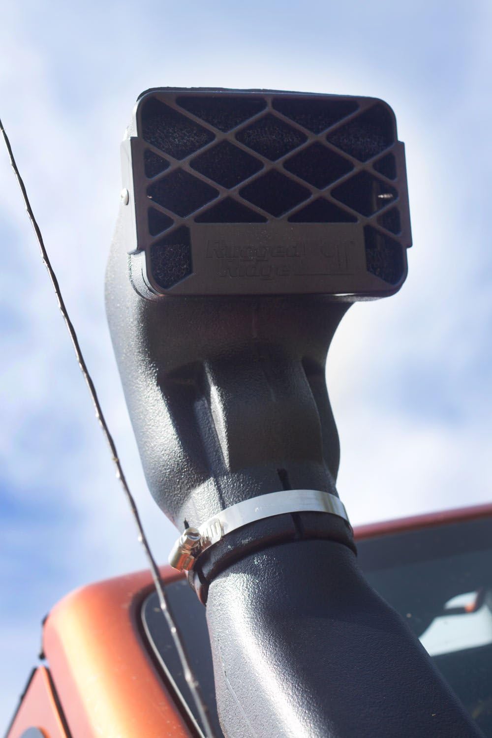 Rugged Ridge | XHD High Mount Snorkel Extension | 17756.07 | Fits 2007-2018 Jeep Wrangler JK