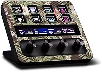 Vista 20 de MightySkins - Piel de fibra de carbono compatible con Elgato Stream Deck + – Too Many Roses Acabado de fibra de carbono texturizado protector