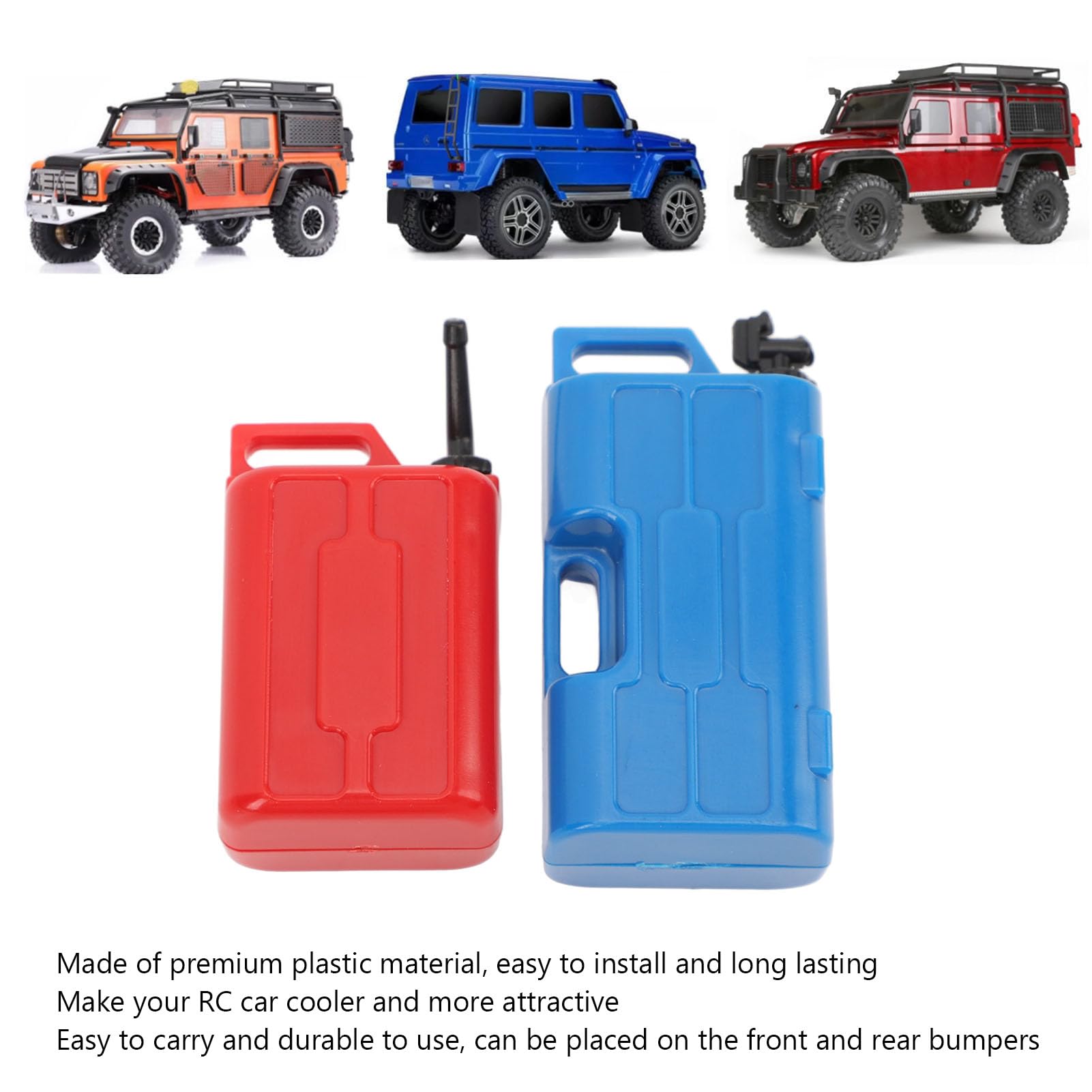 Scepter SmartControl 5 Gallon 18.9 Liter Plastic Dual Handle Diesel Gas Container Jug With Controllable Flow Nozzle Spout, 2 Pack, Yellow