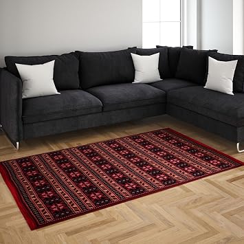 Kilim, Makinede Yıkanabilir, Modern Desenli, 80 * 150 cm, SA25BA