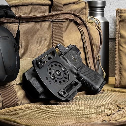 Miniatura 28 de GRITR Omni IWB/OWB Kydex - Funda modular para Sig, Glock, Springfield, Walther, S&W, Canik y más, accesorio ambidiestro para pistola EDC con corte