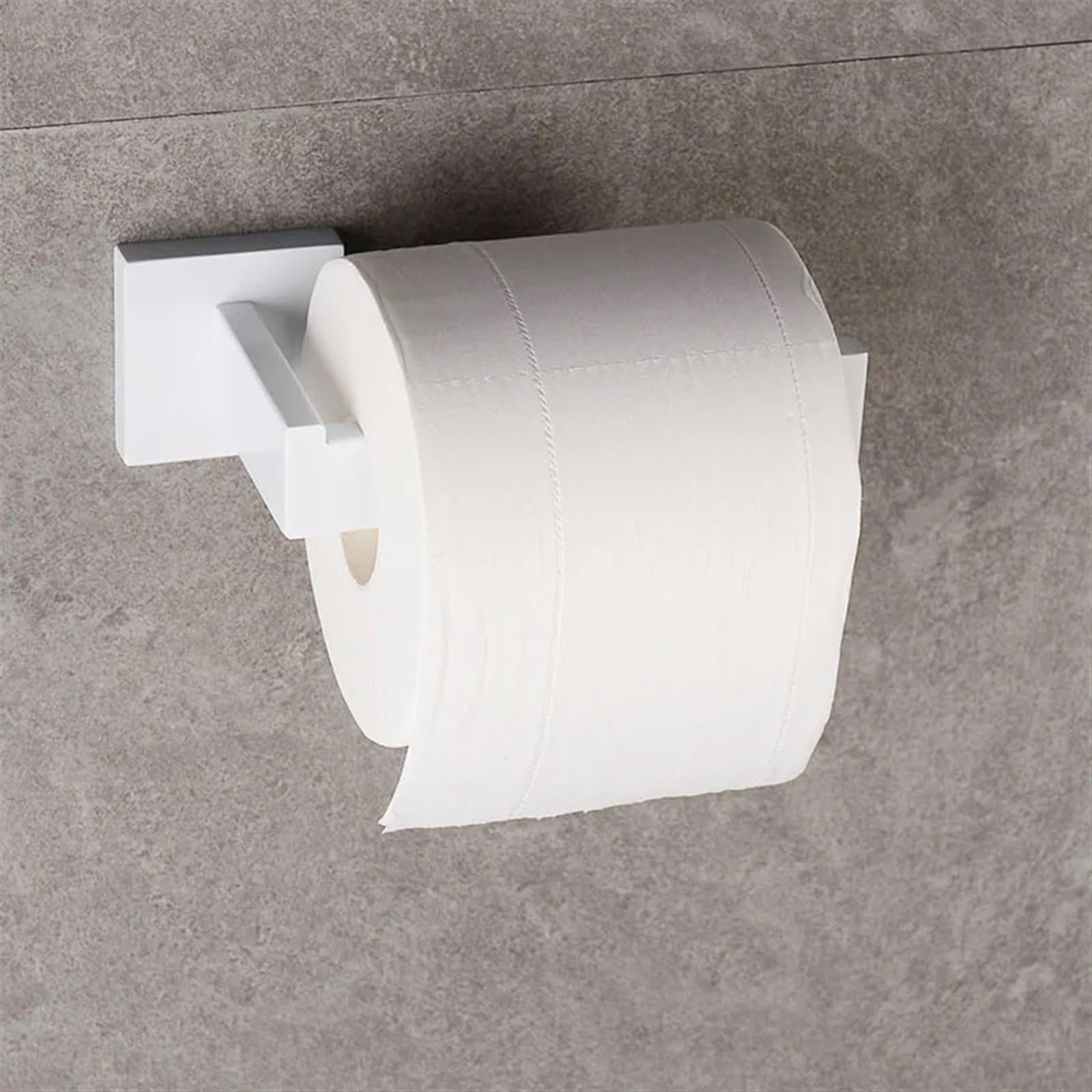 Porta Scottex Cucina Portasciugamani in acciaio inossidabile bianco Porta scopino porta carta portasciugamani Gancio Accessori hardware for il bagno Fissare con vite(Soap dish)