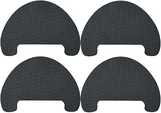 Shoe Hole Toebox Toeburst Blowout Prevention Repair Self Adhesive Patch Insert Crease Protectors Decreaser 2 Pairs (Grey)