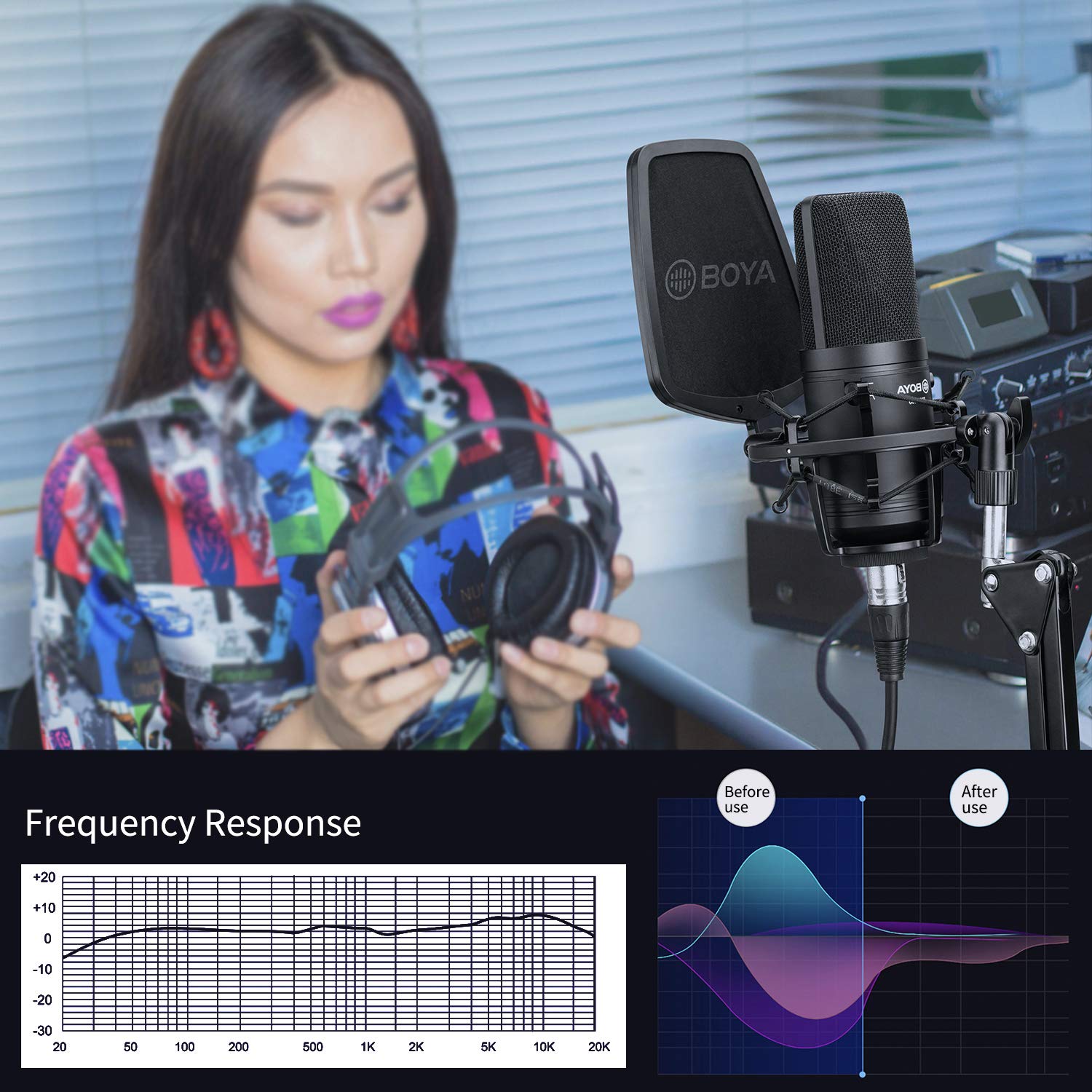Micrófono de Solapa, Lavalier Micrófono Omnidirectional Condensador de Video Audio para Smartphones/PC para Grabación Entrevista Videoconferencia Podcast Dicción de voz Phone 195