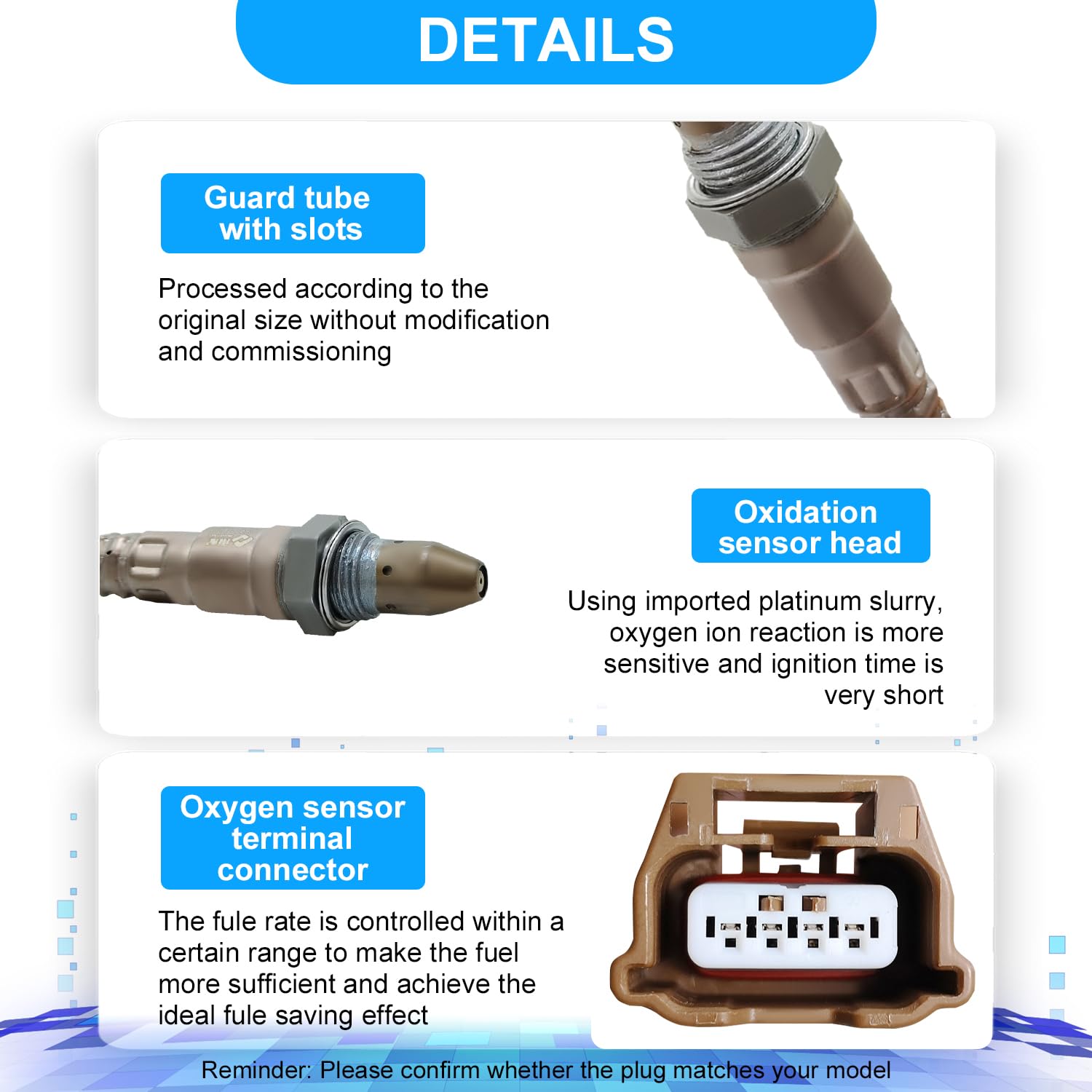 Amazon.com: 22693-3TA0A Upstream Air Fuel Ratio Oxygen O2 Sensor