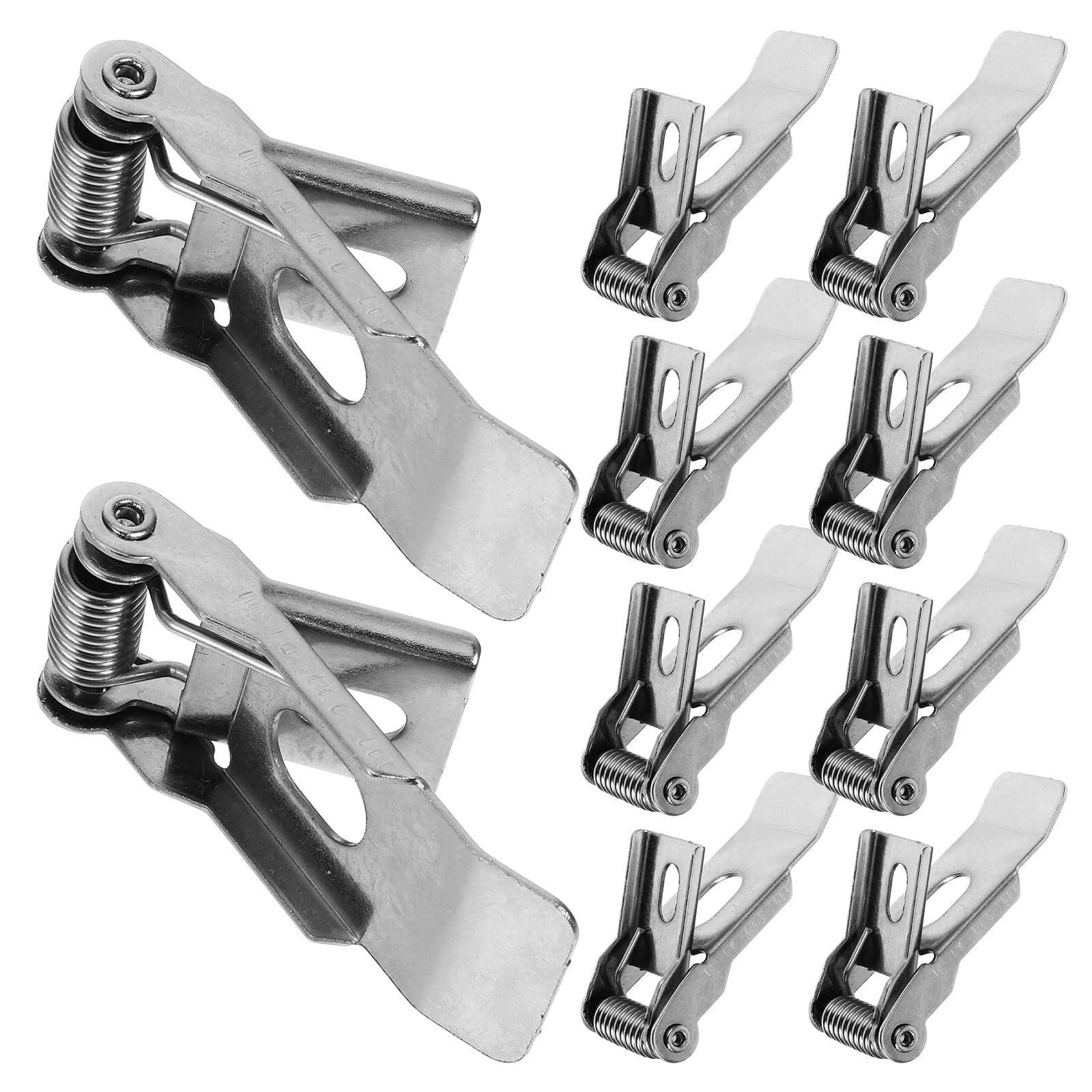 Maryear One Color Spring Clips Recessed Lighting 40Pcs Spring Clips For Downlight Recessed Light Fixtures Iron Panel Lamp Clamp Ceiling Retaining Clamps Fast