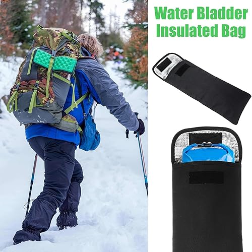 Miniatura 9 de Mochila de agua, contenedor ligero aislado de 3 litros - Funda aislante de hidratación para enfriar - para camping, correr, ciclismo, mochilero al