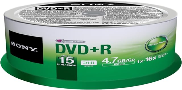 Sony DVD+R (15 pk Spindle)