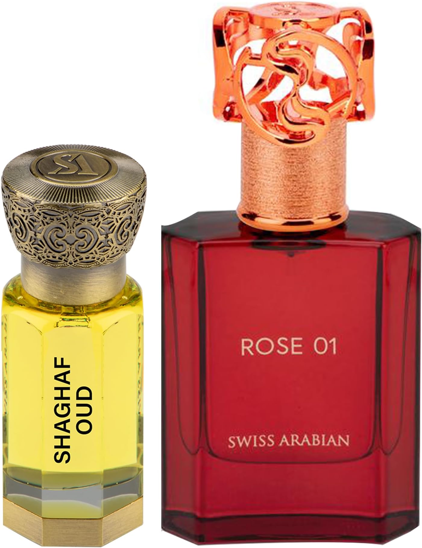 Rose 01 50ml EDP + Shaghaf Oud 12ml CPO