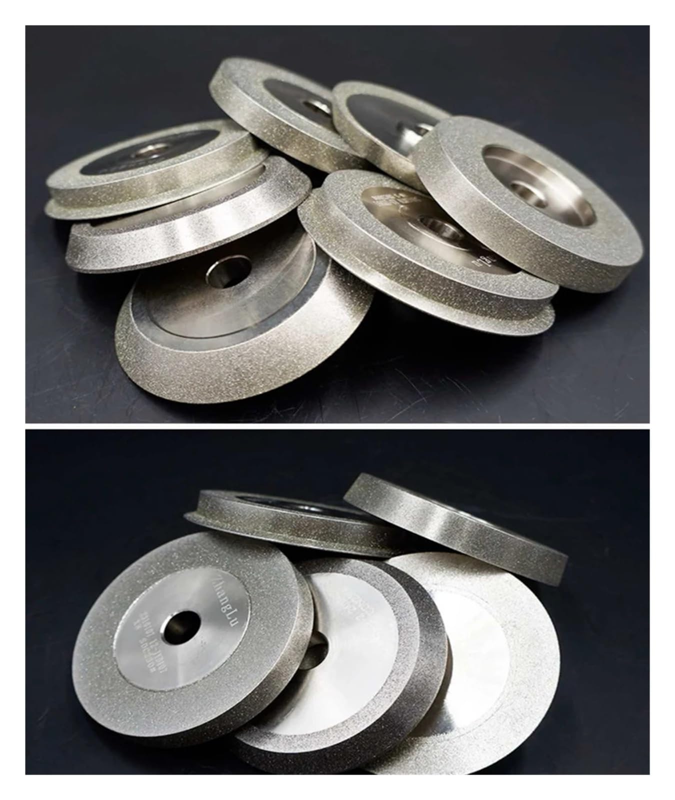 Fresa Broca CBN Rectificadora Rueda de aleación de diamante Acero de alta velocidad 108 mm Grano 140/170