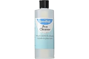 Speedball Calligraphy Pen Cleaner 16 oz: Worry-Free Pen Cleaning for Seamless Writing