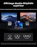 Anker Prime Thunderbolt 5 Cable, 3.3 FT USB C to USB-C Cable, 240W Charging, 80Gbps Data Transfer, 8K/4K Displays, for MacBook Pro, iPhone 17/16/15, iPad Pro,and More - 4