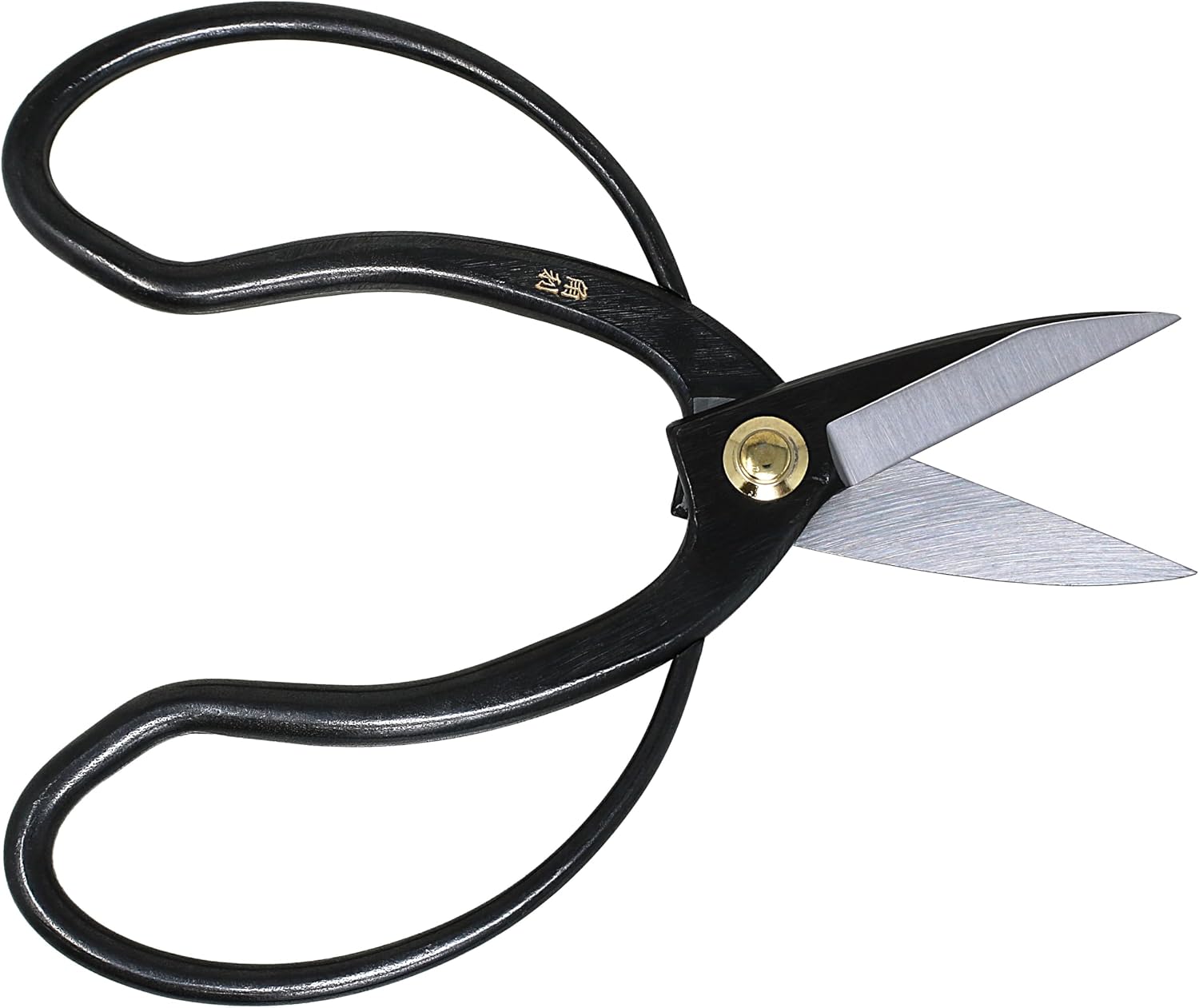 KAKURI Bonsai Scissors Made in Japan 7", Japanese Carbon Steel Blade, Okubo Shears for Bonsai and Garden Use