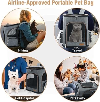Indoor & Outdoor 3-Door Collapsible Soft-Sided Dog, Cat & Small – Inc - View #3