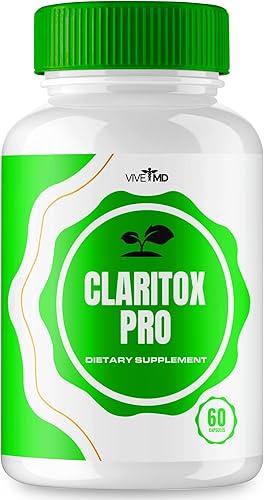 VIVE MD Claritox Pro para cápsulas de vértigo, Claritox Pro para revisiones de vértigo, ClaritoxPro para suplemento de apoyo de vértigo, píldoras de