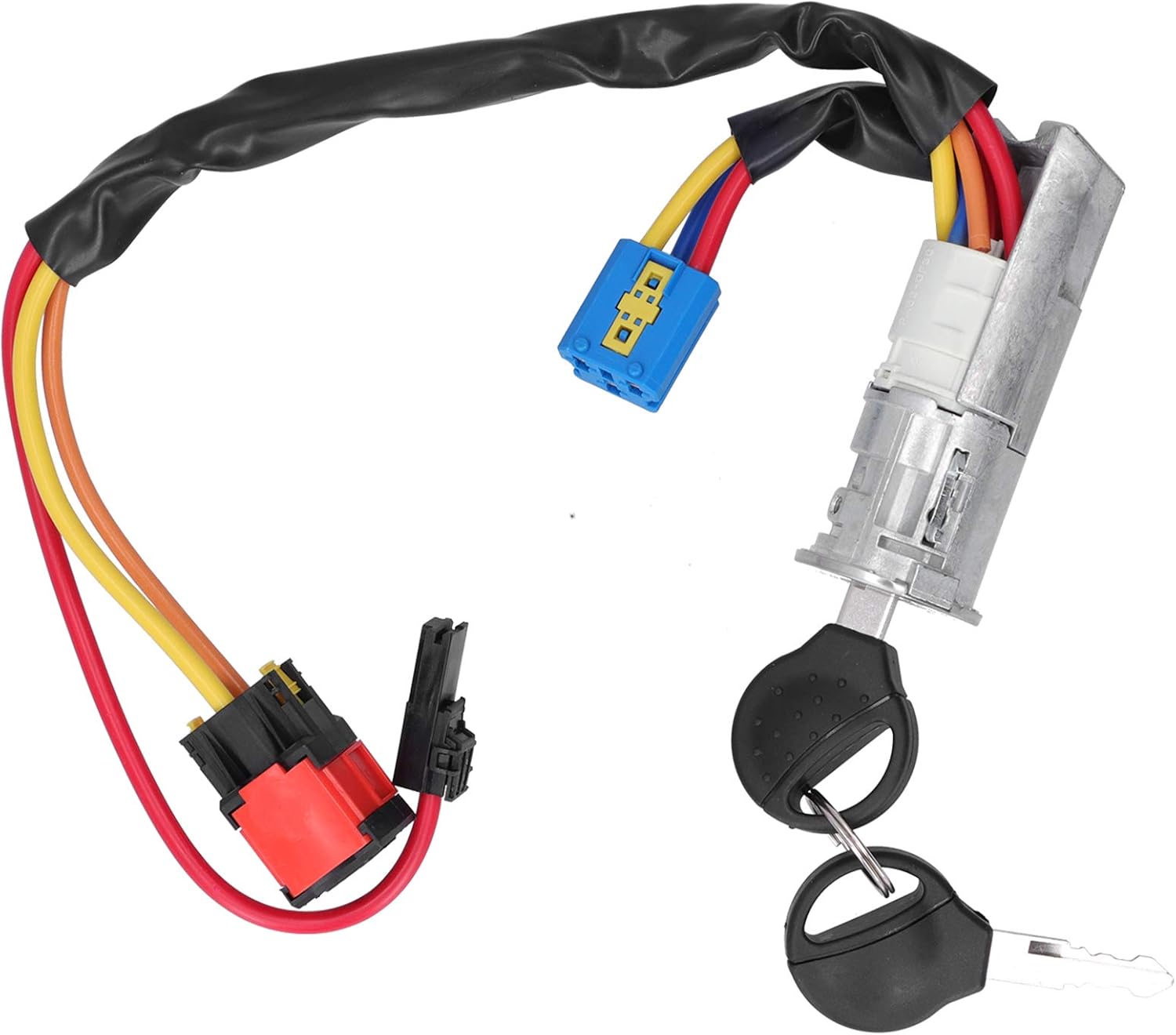 Ignition Lock Switch Ignition Switch Lock 206 1998 Abs Aluminiumoy Ignition Starter Switch Lock Barrel Keys 4162P0For Xsara for Picasso 1999‑2010