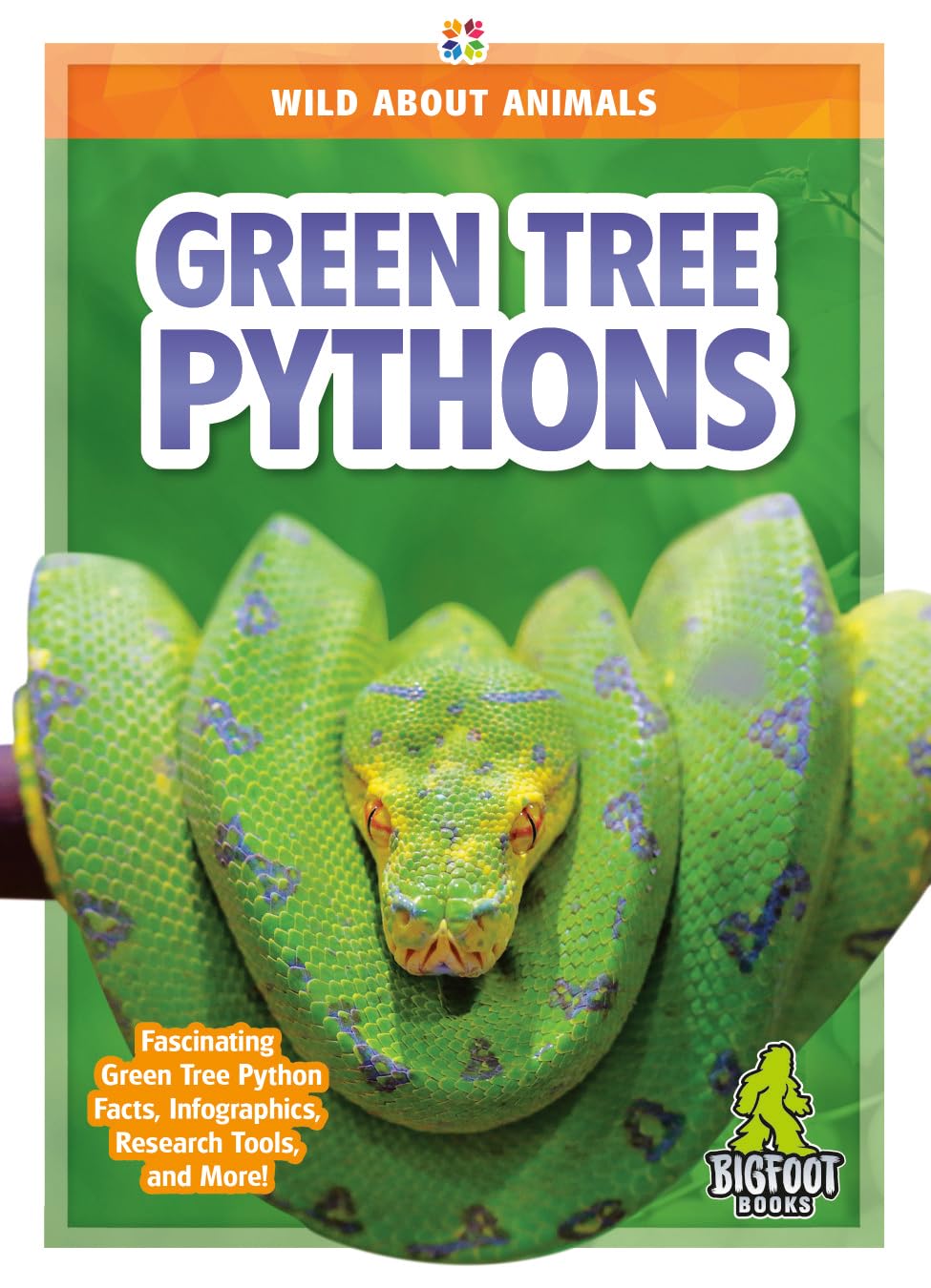 Green Tree Pythons (Wild About Animals): Renata Marie: 9781645196174 ...