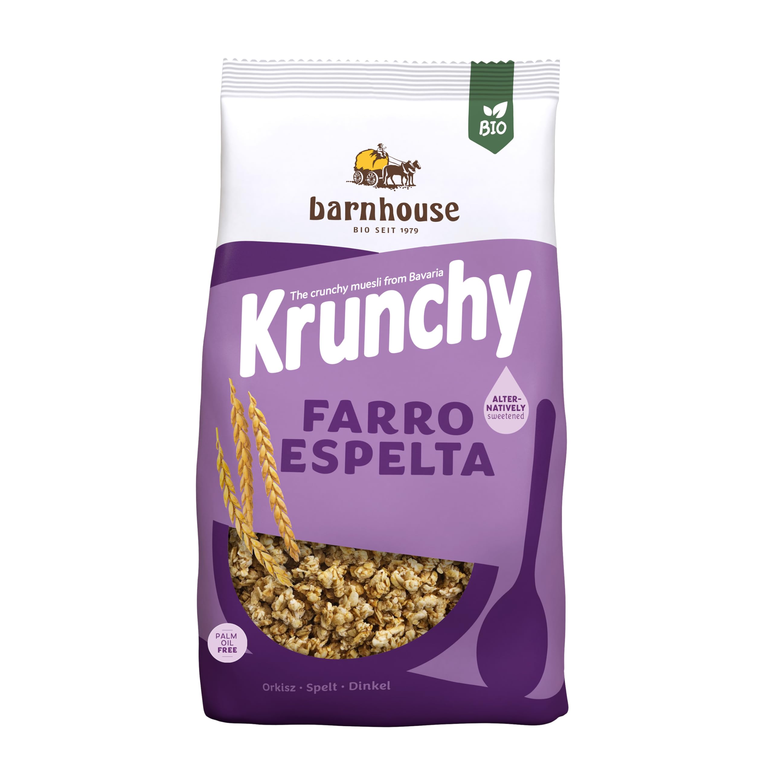 Veritas Crunchy sun Espelta Barnhouse 375g Ecológico